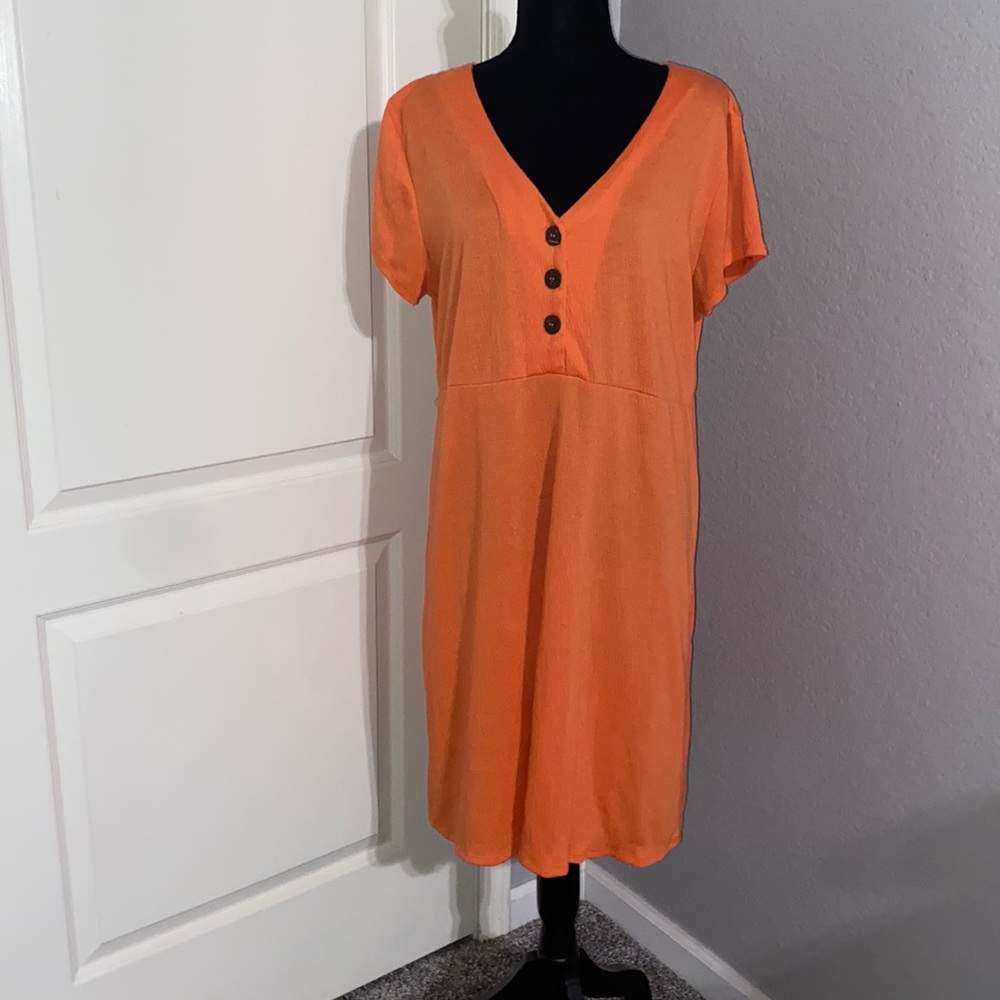 Very comfortable large spring dress